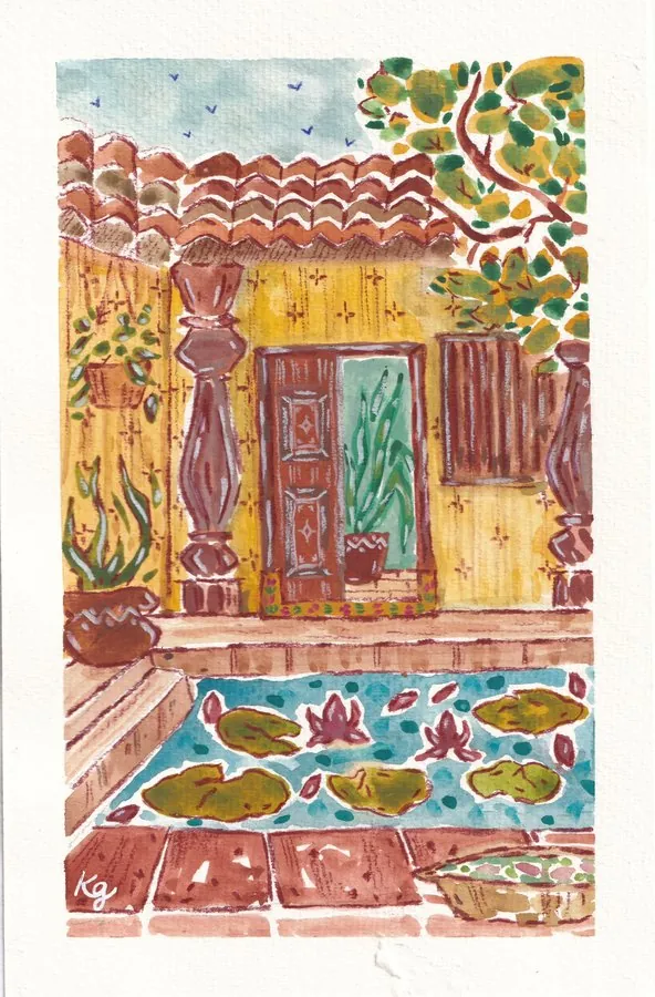 Created by Keer — Courtyard